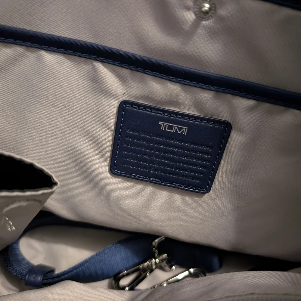 Tumi Navy Blue Mauren Tote Bag - Picture 3 of 7